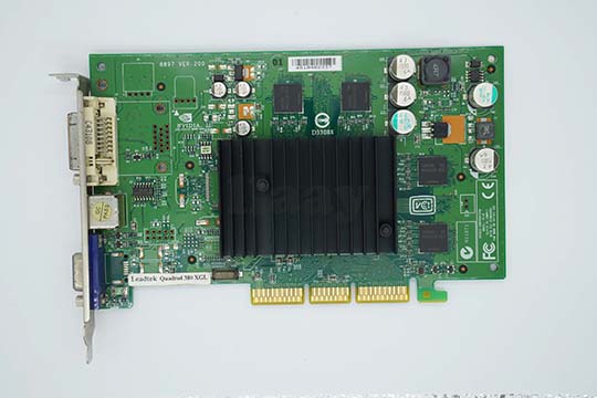 丽台Winfast Quadro 4 380 XGL 128MB显示卡（nVIDIA NV18GL芯片）